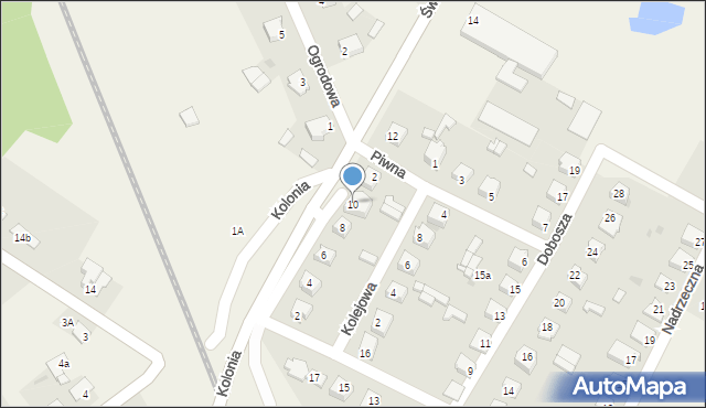 Gołotczyzna, Świętochowskiego Aleksandra, 10, mapa Gołotczyzna