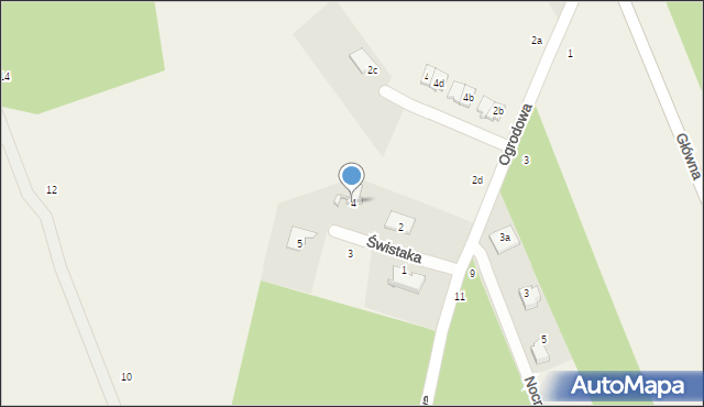 Jaroszowa Wola, Świstaka, 4, mapa Jaroszowa Wola