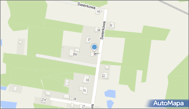 Jejkowice, Świerkowa, 35, mapa Jejkowice