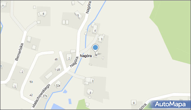 Jugów, Świętojańska, 3a, mapa Jugów