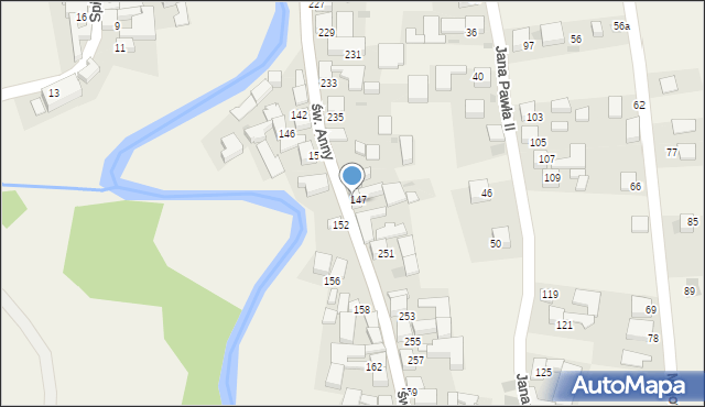 Kacwin, św. Anny, 247, mapa Kacwin