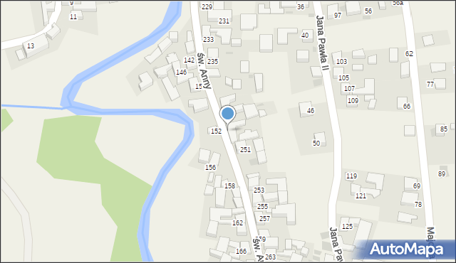 Kacwin, św. Anny, 249, mapa Kacwin