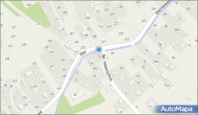 Karczmiska Drugie, św. Wawrzyńca, 2, mapa Karczmiska Drugie