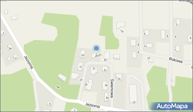 Kobylanka, Świerkowa, 2d, mapa Kobylanka