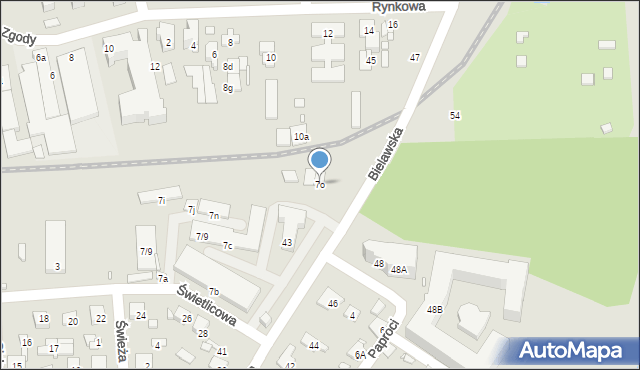 Konstancin-Jeziorna, Świetlicowa, 7o, mapa Konstancin-Jeziorna