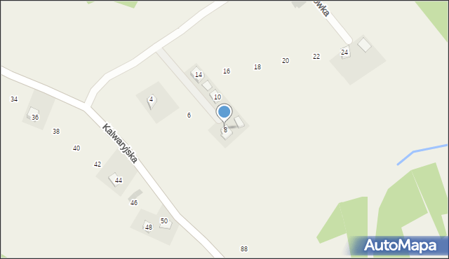 Kopytówka, św. Józefa, 8, mapa Kopytówka