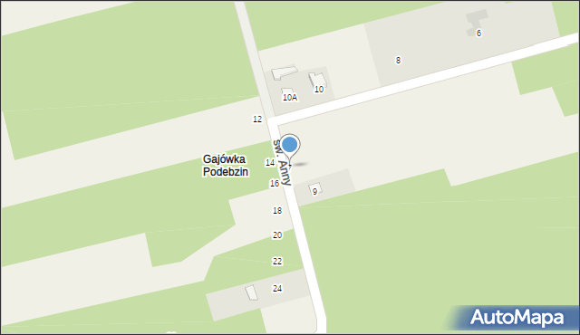 Majków, św. Anny, 7, mapa Majków