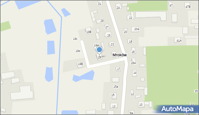 Mroków, Świątkiewicz Marii, 19, mapa Mroków