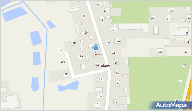 Mroków, Świątkiewicz Marii, 23, mapa Mroków