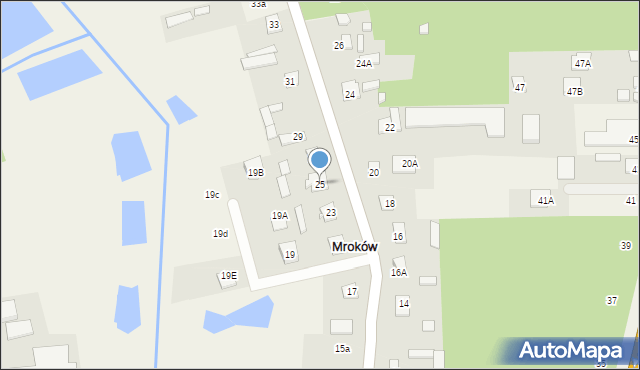 Mroków, Świątkiewicz Marii, 25, mapa Mroków