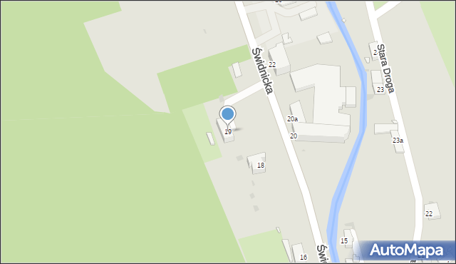 Nowa Ruda, Świdnicka, 19, mapa Nowa Ruda