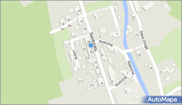 Nowa Ruda, Świdnicka, 31, mapa Nowa Ruda