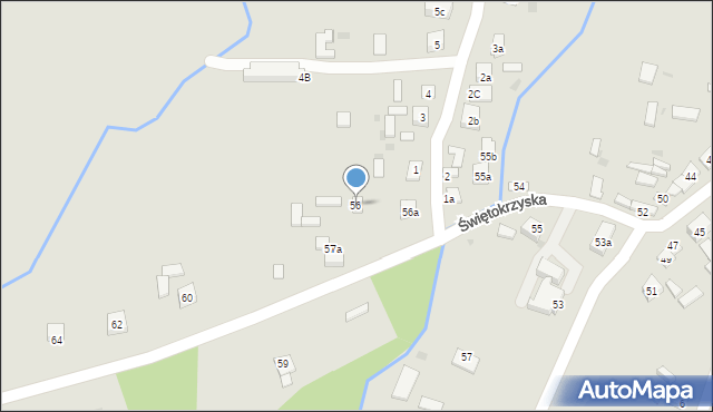 Nowa Słupia, Świętokrzyska, 56, mapa Nowa Słupia