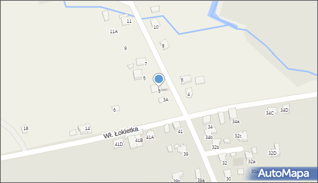 Nowa Wieś, św. Królowej Jadwigi, 3, mapa Nowa Wieś