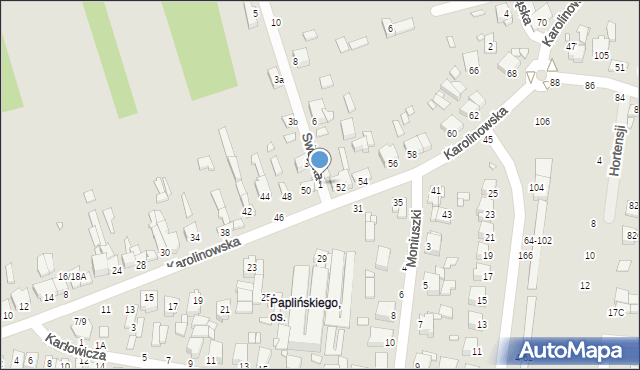 Piotrków Trybunalski, Swojska, 1, mapa Piotrków Trybunalski