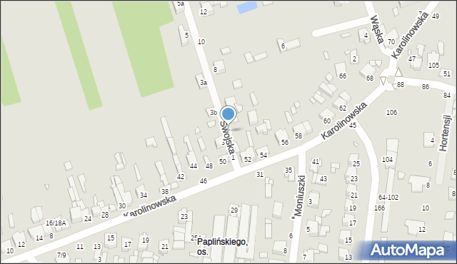 Piotrków Trybunalski, Swojska, 4, mapa Piotrków Trybunalski