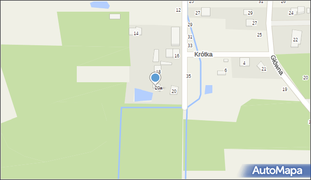 Piskórka, Świerkowa, 22, mapa Piskórka