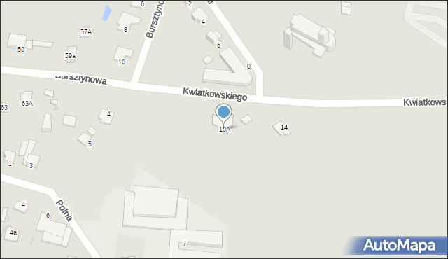 Pułtusk, św. Boboli Andrzeja, 10A, mapa Pułtusk