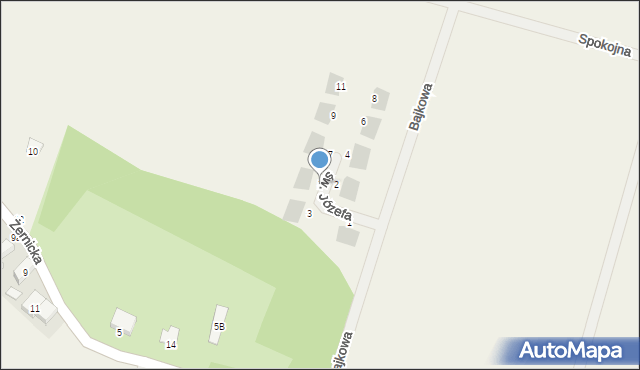 Racławice Wielkie, św. Józefa, 5, mapa Racławice Wielkie