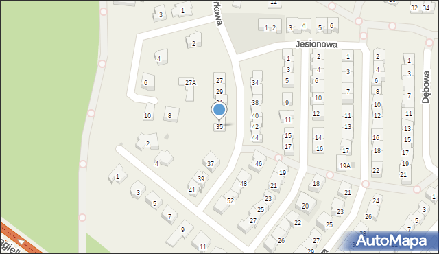 Rotmanka, Świerkowa, 35, mapa Rotmanka