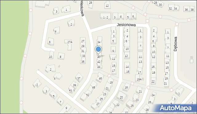 Rotmanka, Świerkowa, 40, mapa Rotmanka