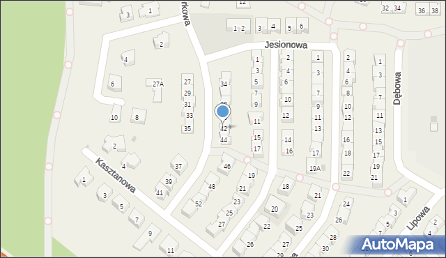 Rotmanka, Świerkowa, 42, mapa Rotmanka