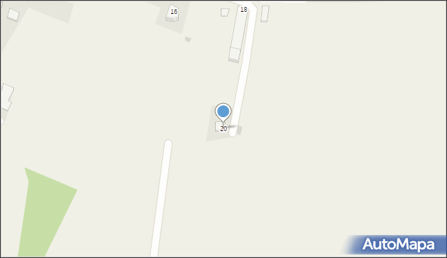 Rybna, św. Kazimierza, 20, mapa Rybna