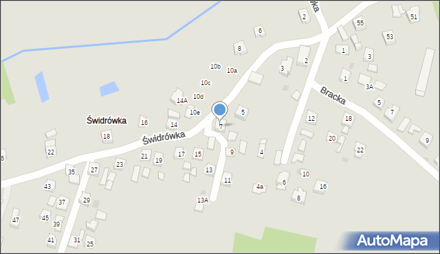 Rzeszów, Świdrówka, 7, mapa Rzeszów