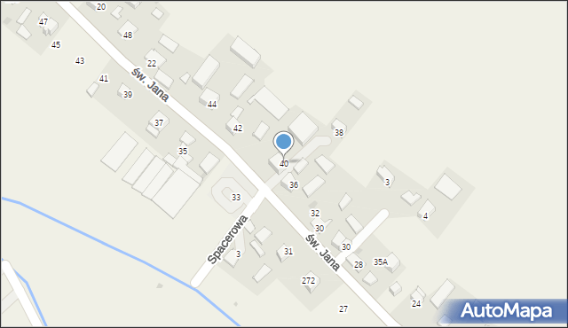 Sieciechowice, św. Jana, 40, mapa Sieciechowice