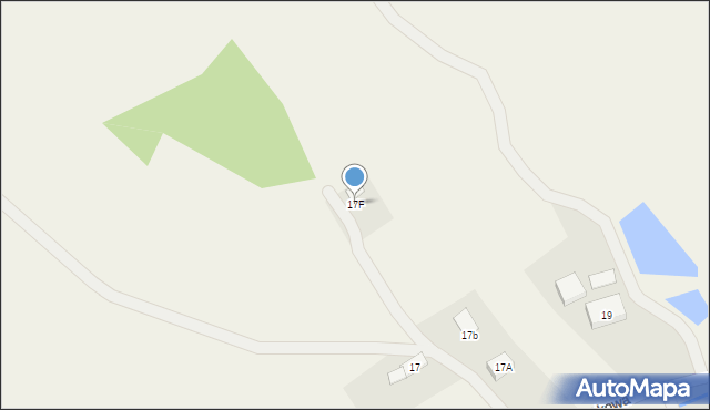 Sierpnica, Świerkowa, 17F, mapa Sierpnica