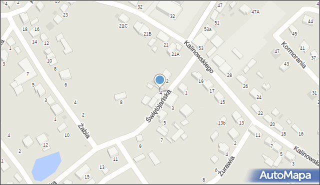 Starogard Gdański, Świętojańska, 4, mapa Starogard Gdański