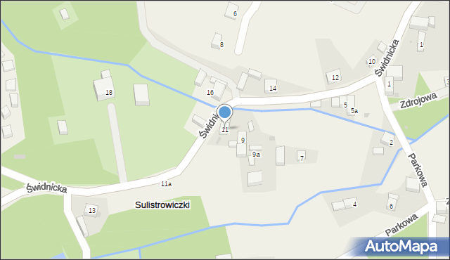 Sulistrowiczki, Świdnicka, 11, mapa Sulistrowiczki