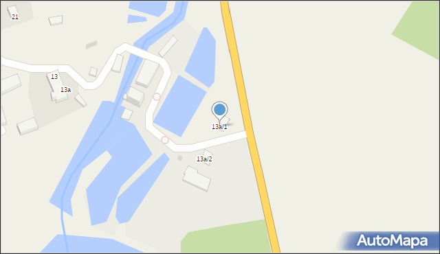 Swaderki, Swaderki, 13a/1, mapa Swaderki