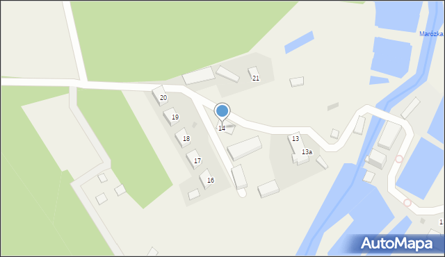 Swaderki, Swaderki, 14, mapa Swaderki