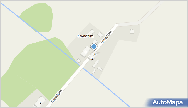 Swadzim, Swadzim, 2a, mapa Swadzim