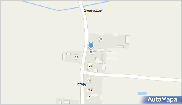 Swaryczów, Swaryczów, 29, mapa Swaryczów