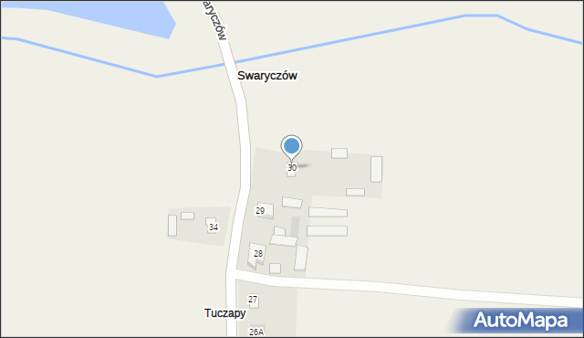 Swaryczów, Swaryczów, 30, mapa Swaryczów