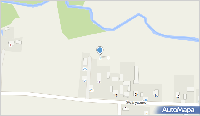 Swaryszów, Swaryszów, 1, mapa Swaryszów