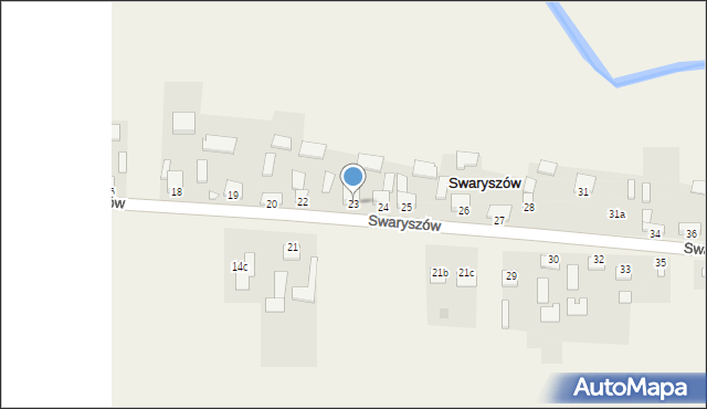 Swaryszów, Swaryszów, 23, mapa Swaryszów