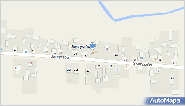 Swaryszów, Swaryszów, 28, mapa Swaryszów