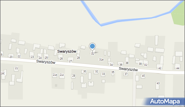 Swaryszów, Swaryszów, 31, mapa Swaryszów