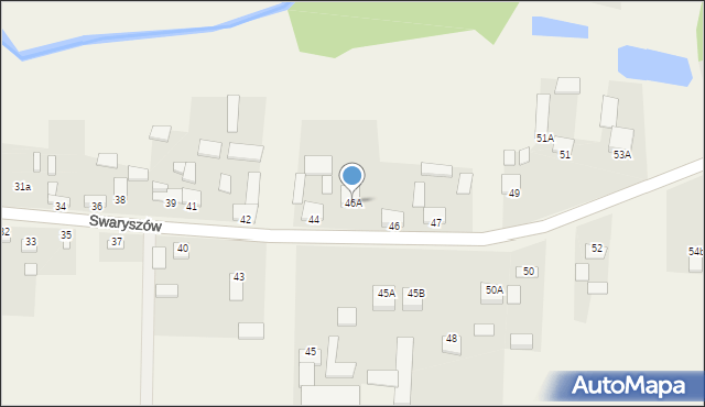 Swaryszów, Swaryszów, 46A, mapa Swaryszów