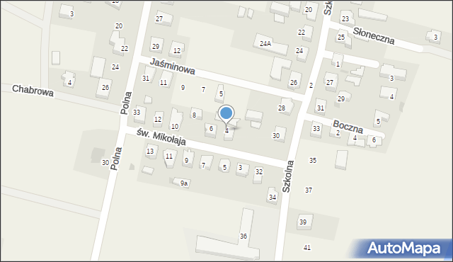 Swarzewo, św. Mikołaja, 4, mapa Swarzewo