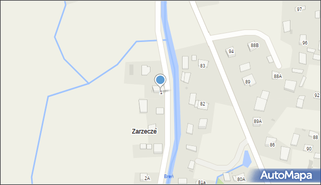 Swarzów, Swarzów, 1, mapa Swarzów