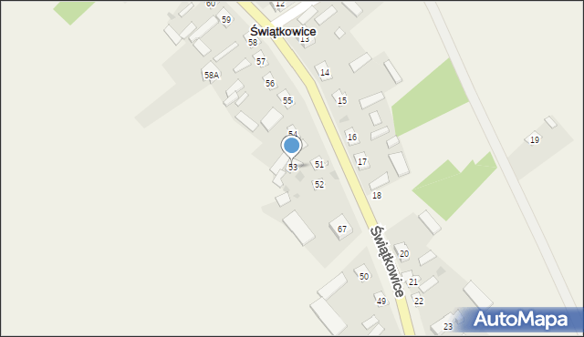 Świątkowice, Świątkowice, 53, mapa Świątkowice