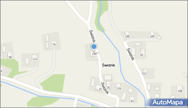 Świdnik, Świdnik, 15A, mapa Świdnika