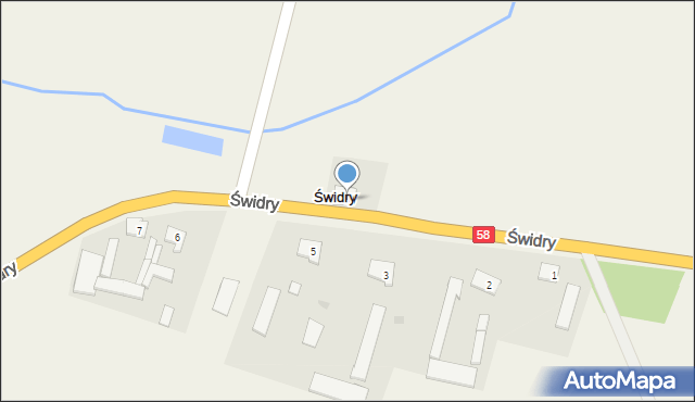 Świdry, Świdry, 4, mapa Świdry