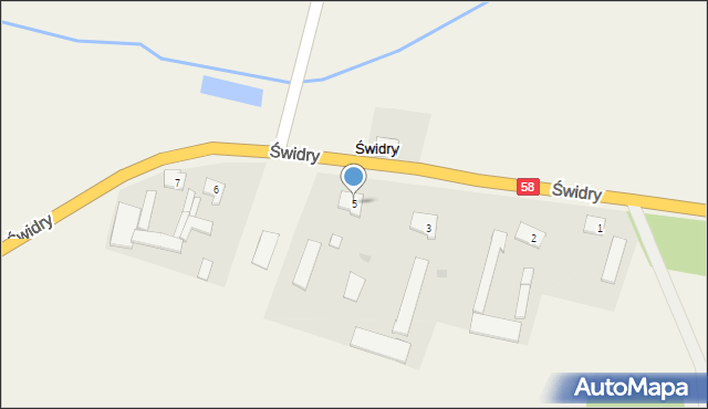 Świdry, Świdry, 5, mapa Świdry