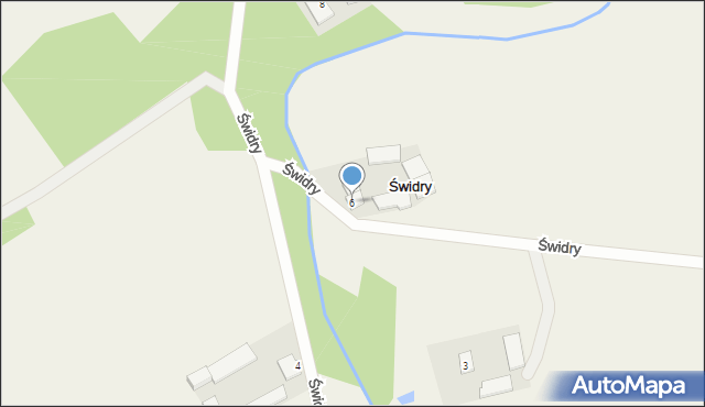 Świdry, Świdry, 6, mapa Świdry