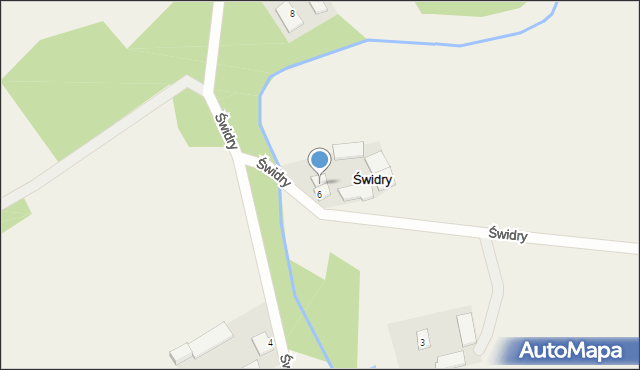 Świdry, Świdry, 7, mapa Świdry